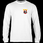 Powell Peralta Ripper L/S T-shirt - White