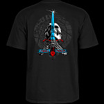 Powell Peralta Triple P Skull and Sword T-shirt Black