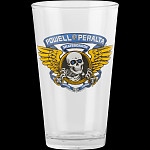 Powell Peralta Pint Glass Winged Ripper Blue