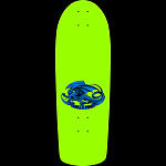 Powell Peralta Mike McGill Skull & Snake Reissue Skateboard Deck Lime - 10 x 30.125