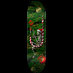 Powell Peralta Holiday 22 Candy Cane Skateboard Deck - Shape 248 - 8.25 x 31.95