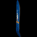 Powell Peralta Rodriguez Geegah Skull and Sword Skateboard Deck Blue - 9.75 x 30