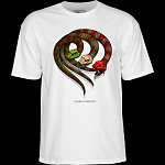 Powell Peralta Snakes T-shirt White
