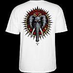 Powell Peralta Vallely Elephant T-shirt White