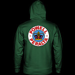 Powell Peralta Supreme Midweight Hooded Sweatshirt - Apple Green