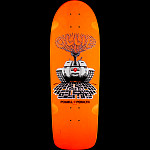 Powell Peralta Gelfand Ollie Tank Skateboard Deck Orange - 10 x 30