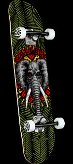 Powell Peralta Vallely Elephant Olive Birch Complete Skateboard -  243 K20 - 8.25 x 31.95