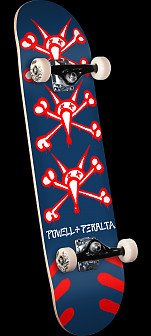 Powell Peralta Vato Rats One Off Navy Birch Complete Skateboard - 8.25 x 31.95