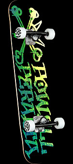 Powell Peralta Vato Rat Trees One Off Black Birch Complete Skateboard - 7.5 x 28.65