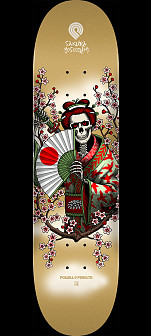 Powell Peralta Yosozumi Samurai Skateboard Deck GOLD - Shape 243 K20 - 8.25 x 31.95