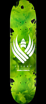 Powell Peralta Color Burst Lime Flight® Skateboard Deck - Shape 249 K20 - 8.5 x 32.08