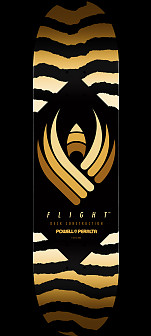 Powell Peralta Flight® Safari Skateboard Deck Yellow - 8.75 x 32.95