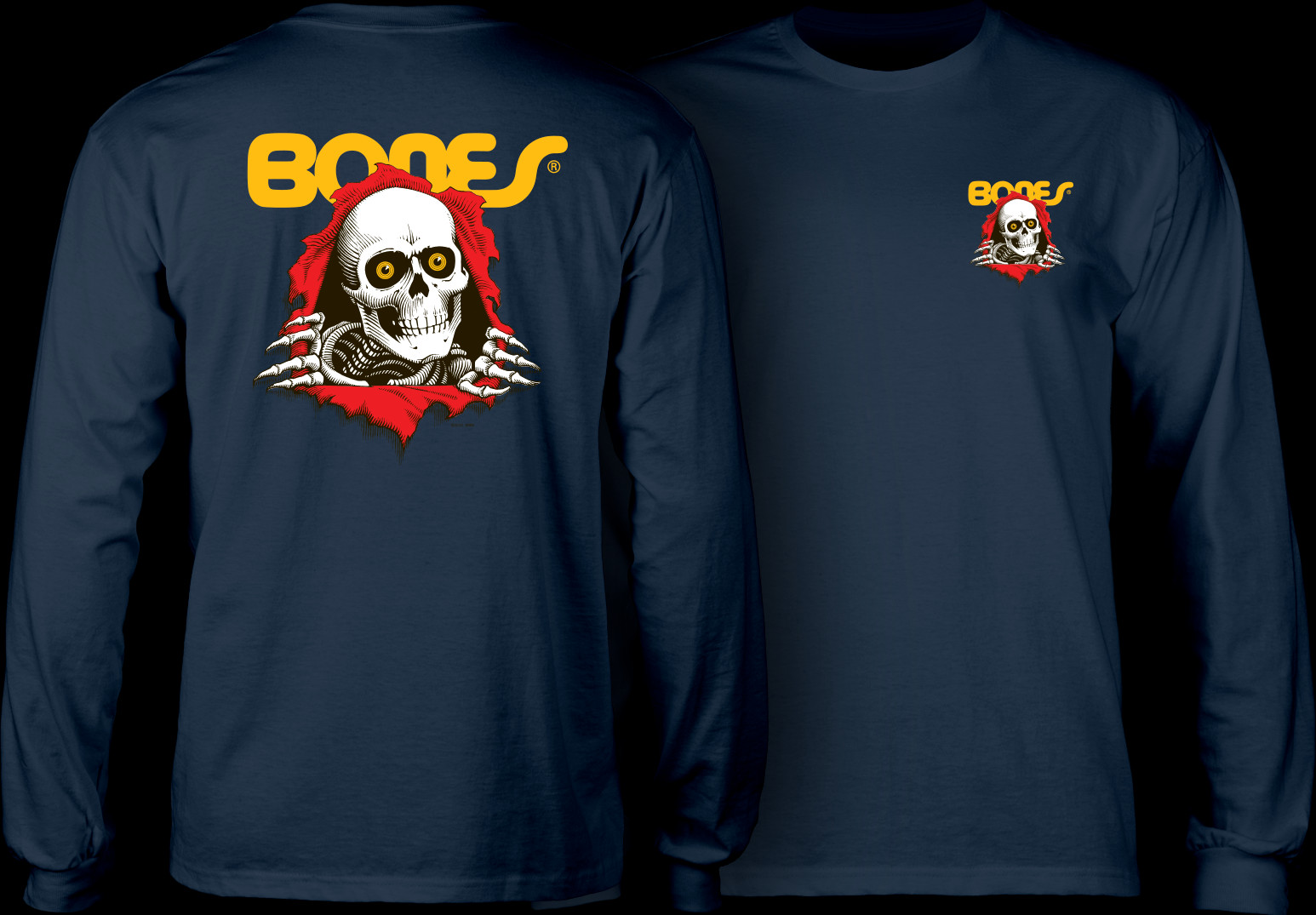 Powell Peralta Ripper L/S T-shirt - Navy - Powell-Peralta®