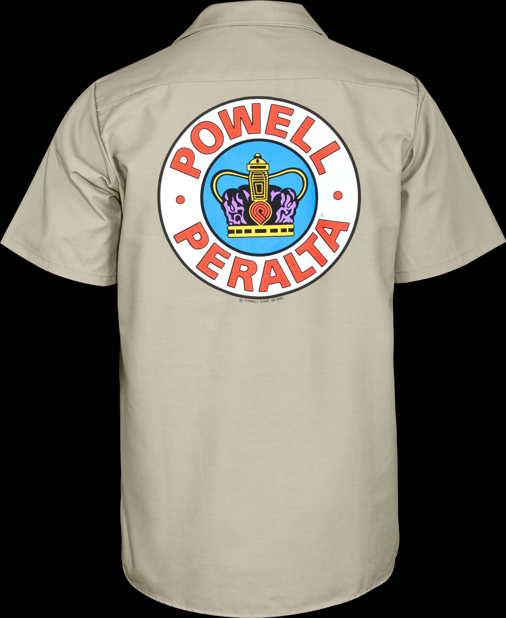 Powell Peralta Work Shirt Supreme Khaki - Powell-Peralta®