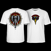 Powell Peralta Vallely Elephant T-shirt White