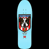 Powell Peralta Frankie Hill Bulldog Skateboard Deck Light Blue -10 x 31