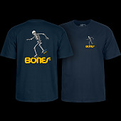 Powell Peralta Sk8board Skeleton '3' T-Shirt Navy