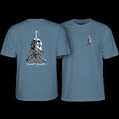 Powell Peralta Skull & Sword T-Shirt Indigo Blue