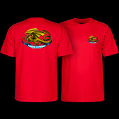 Powell Peralta Oval Dragon Youth T-shirt Red