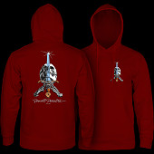 Powell Peralta Skateboard Skeleton Hooded Sweatshirt Mid