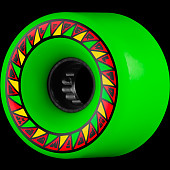 Powell Peralta Primo Skateboard Wheels 69mm 75a 4pk Green