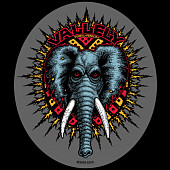 Powell Peralta Vallely Elephant Sticker 20pk