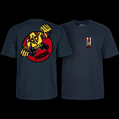 Powell Peralta Mike Frazier Yellow Man T-shirt Navy