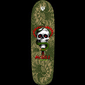 Powell Peralta Pro Mike McGill Skull and Snake 4 Flight® Skateboard Deck - Shape 218 K21 - 9.01 x 32.45