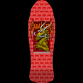 Powell Peralta Pro Steve Caballero Street Skateboard Deck Red Stain - 9.625 x 29.75