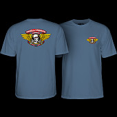 Powell Peralta Winged Ripper T-Shirt Indigo Blue