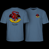 Powell Peralta Steve Caballero Dragon II T-Shirt Indigo Blue