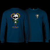 Powell Peralta Skull & Snake L/S Shirt Navy
