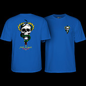 Powell Peralta Mike McGill Skull & Snake T-shirt - Royal Blue