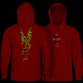 POWELL PERALTA SKELTON フーディー Lサイズ POWELL PERALTA / WINGED RIPPER L/S Tee