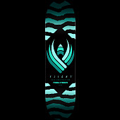 Powell Peralta Flight® Safari Skateboard Deck Teal - 8.25 x 31.95
