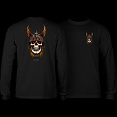 Powell Peralta Andy Anderson Skull L/S Shirt - Black