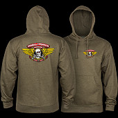 Powell Peralta Winged Ripper Hooded Sweatshirt Black - Powell-Peralta®