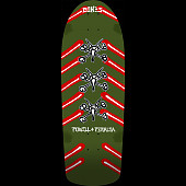 Powell Peralta OG Rat Bones Skateboard Deck Olive Green - 10 x 30