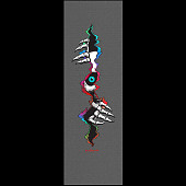 Powell Peralta Ripper Peeker CLEAR Grip Tape Sheet - 10.5 x 33