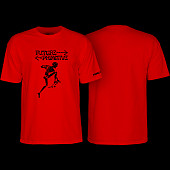 Powell Peralta Future Primitive T-Shirt Red