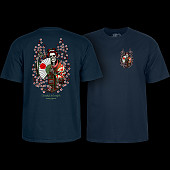 Powell Peralta Sakura Yosozumi Samurai T-shirt Navy