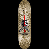 Skate Deck Powell Peralta 53 Mm 90A – Skull-Sword Ray Rodriguez, Rose, 2019