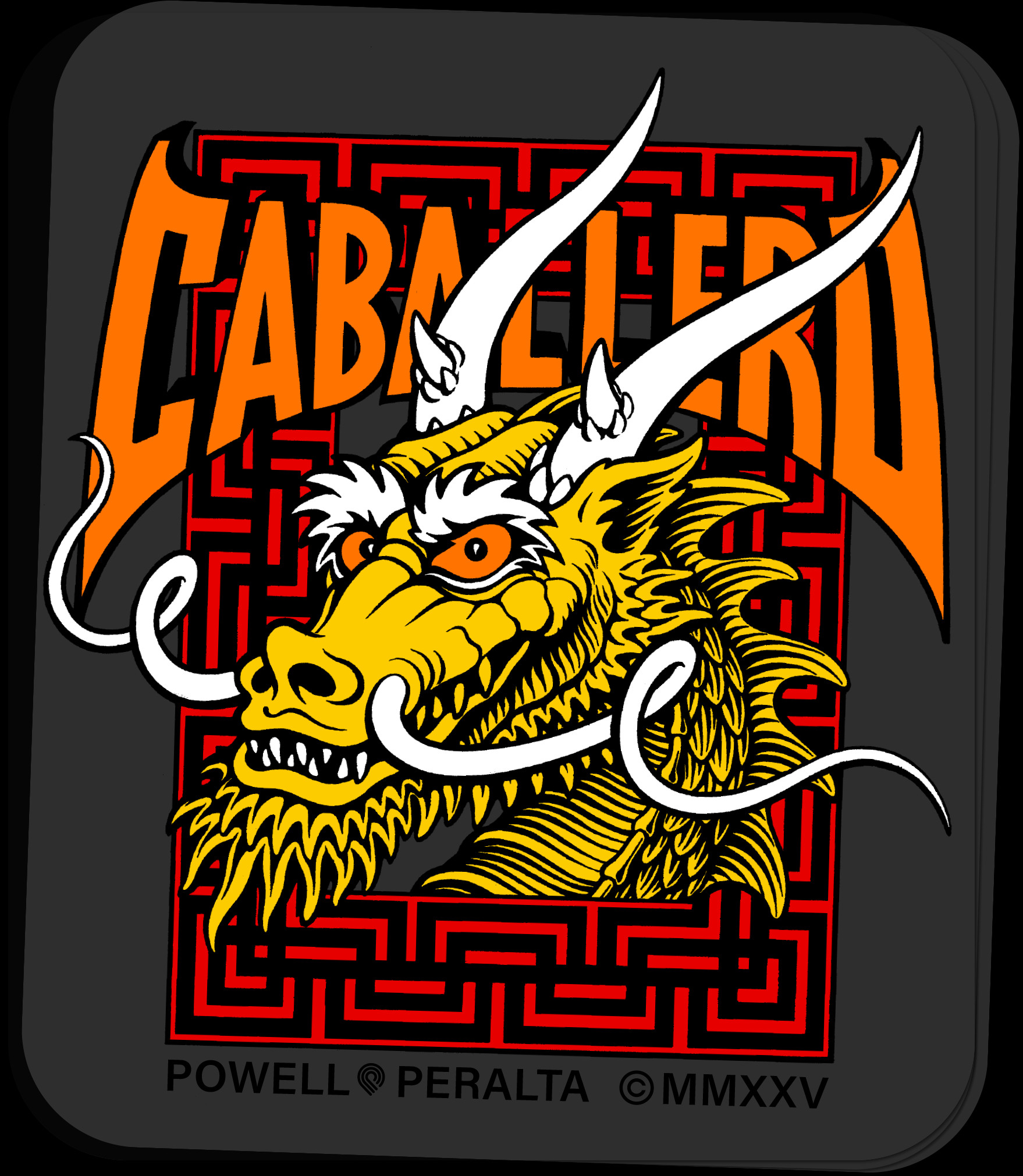Powell Peralta Steve Caballero Street Dragon Sticker 10pk - Powell
