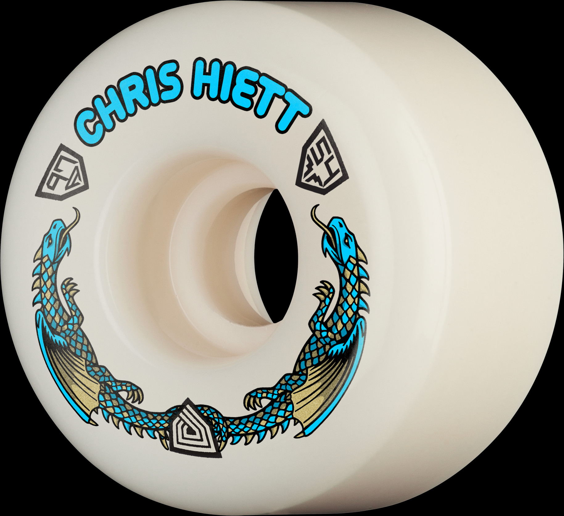 Powell Peralta Chris Hiett Pro 97A - V7 Symmetrical Shape - Medium