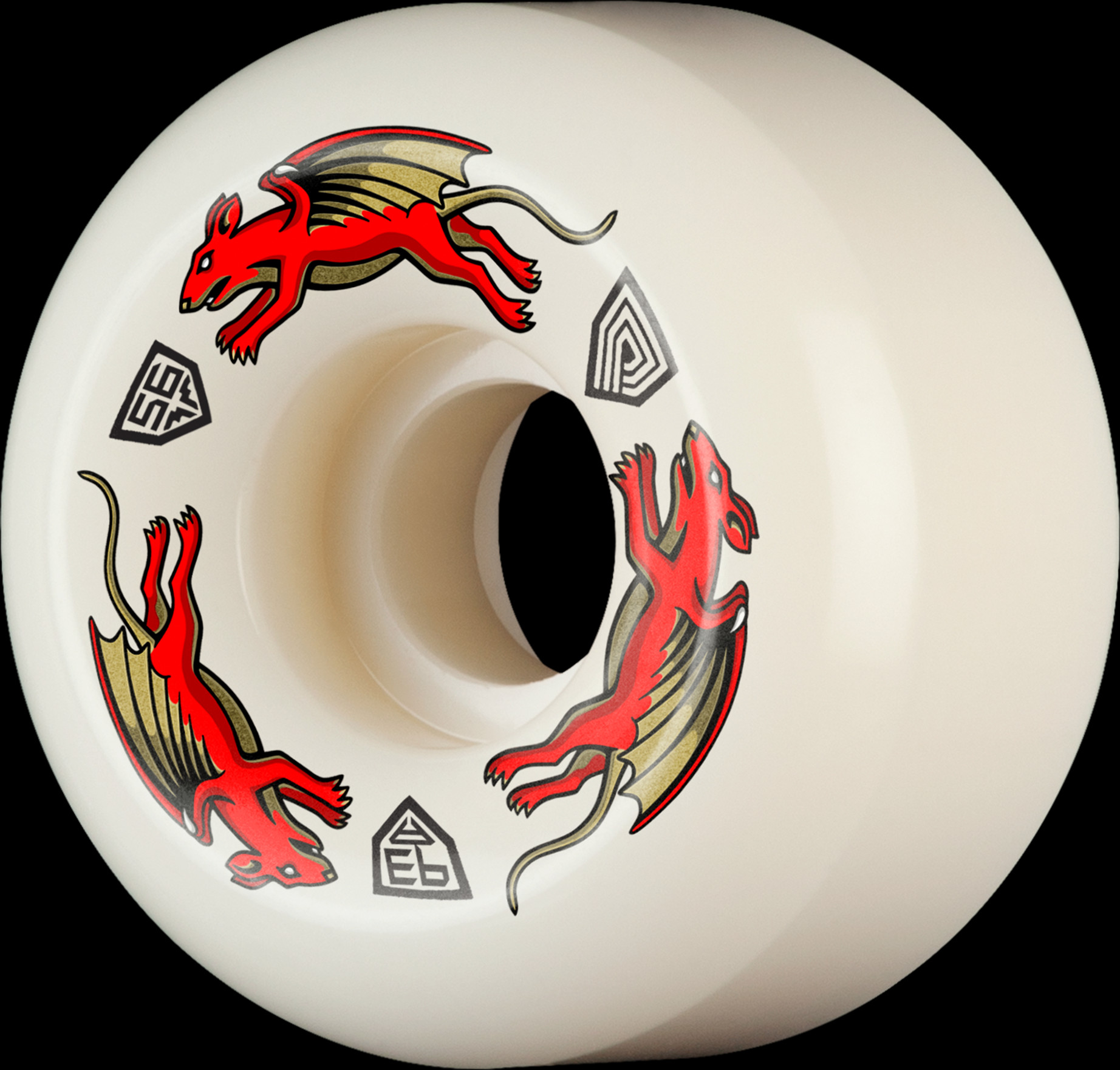 Powell Peralta Nano Rats 93A - AV6 Asymmetrical Shape - Medium