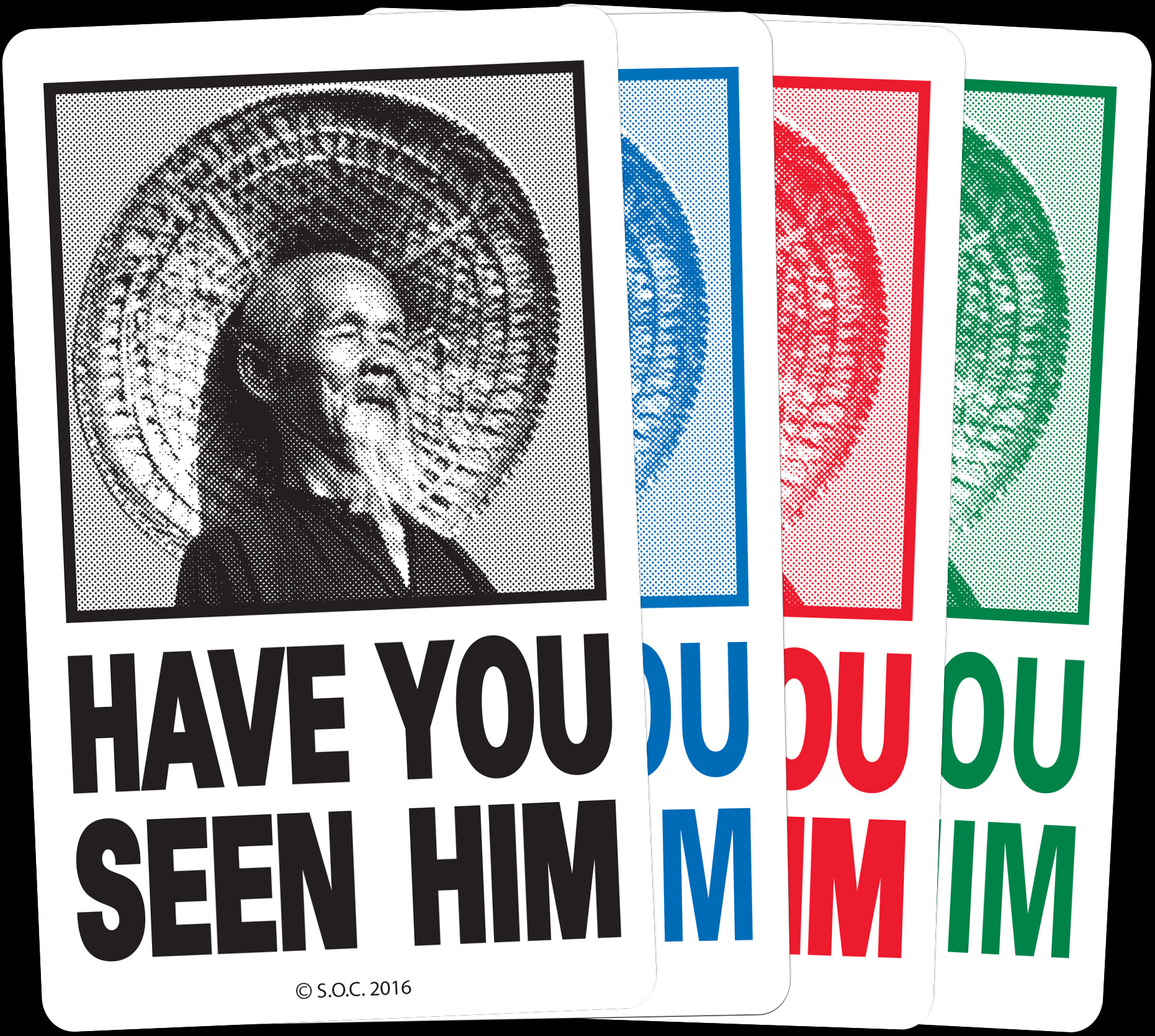 Powell Peralta アニマルチン ポスター レア Powell Peralta Animal Chin Sticker (20 pack) - Powell-Peralta®