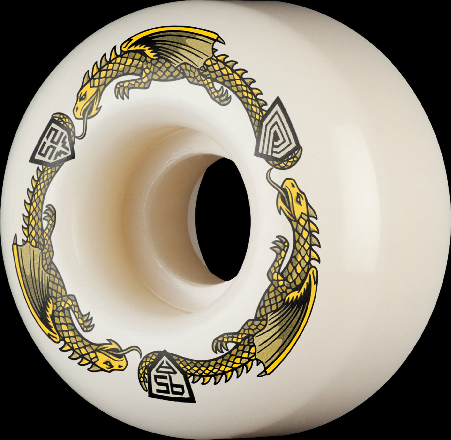 POWELL PERALTA パウエル DRAGON FORMULA 56mm Powell Peralta Dragon Formula Wheels Green 56MM 93A