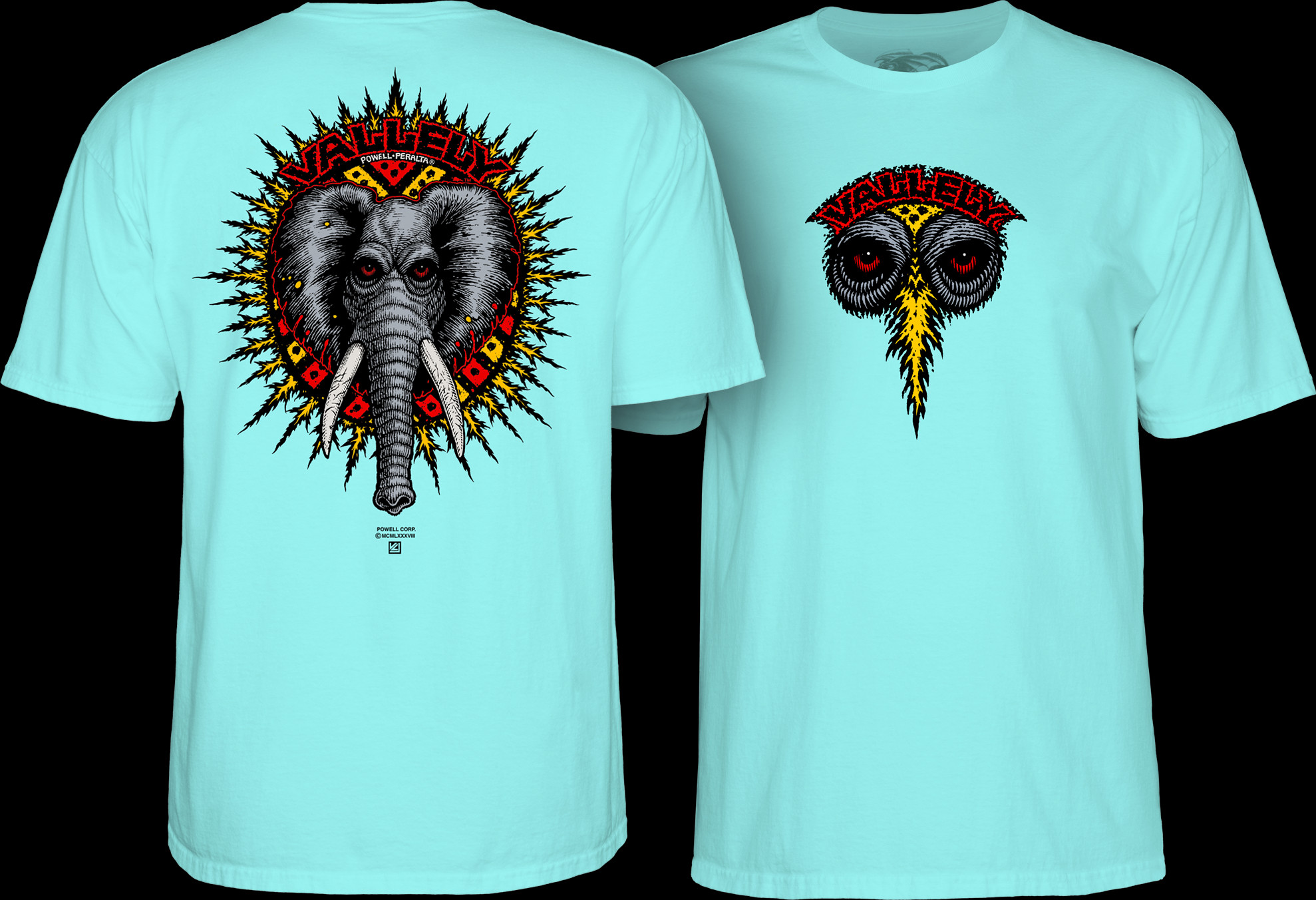 Powell Peralta Vallely Elephant T-shirt Celadon - Powell-Peralta®