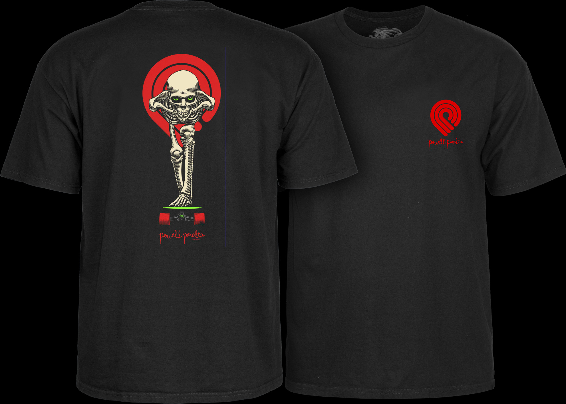 Powell Peralta Tucking Skeleton T-shirt Black - Powell-Peralta®