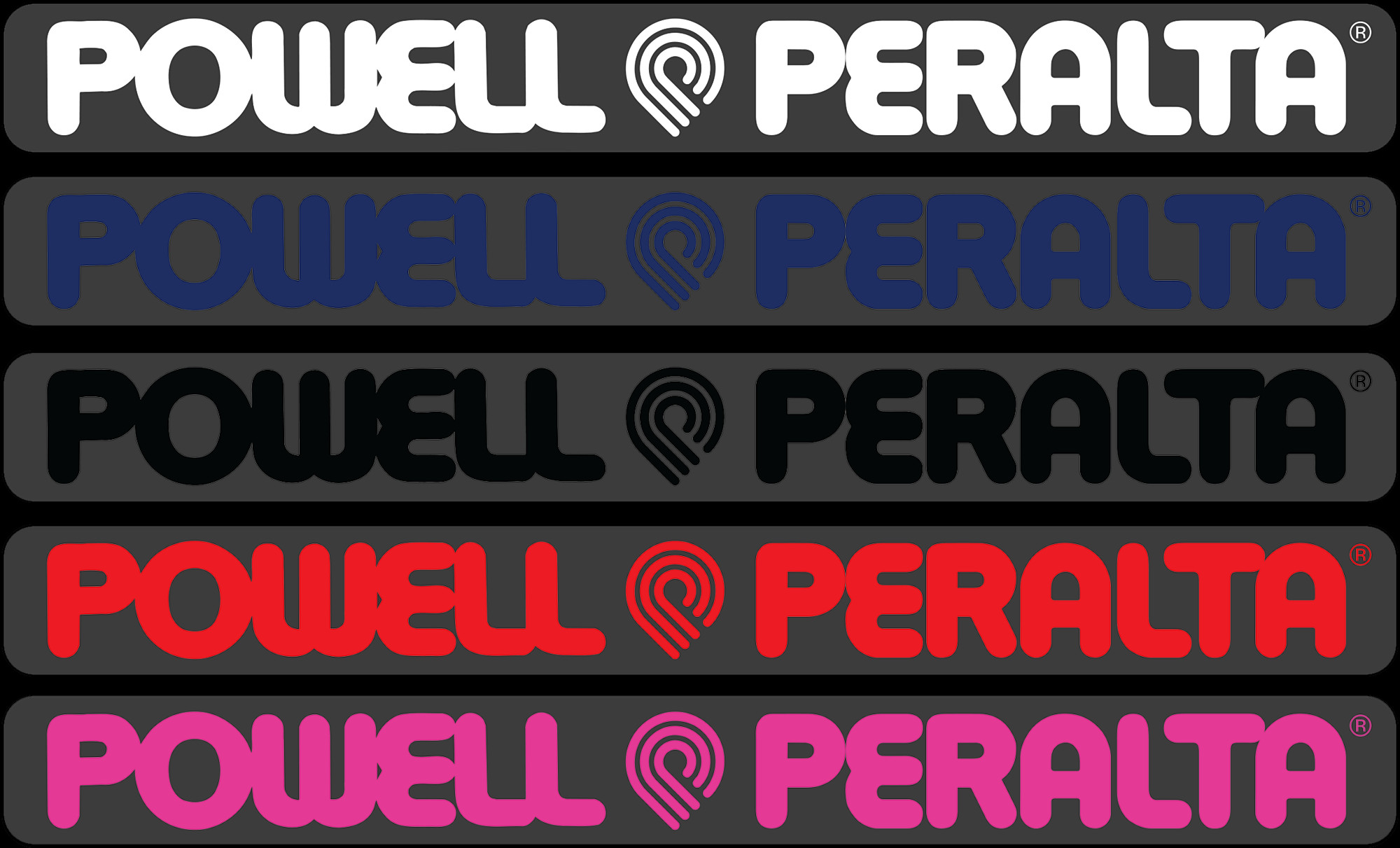 Powell Peralta Sticker (Single) - One each color - Powell-Peralta®